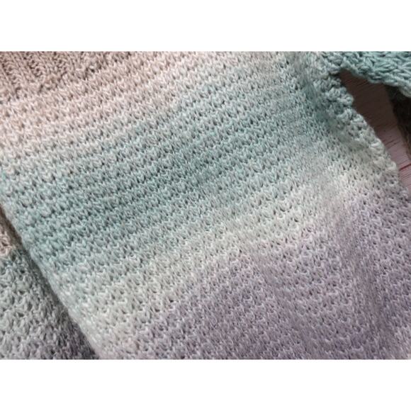 Vintage New Traditions by Brooks Ombre Sweater Size Small 10% Wool - Picture 3 of 7